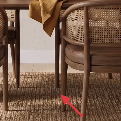 woven area rug