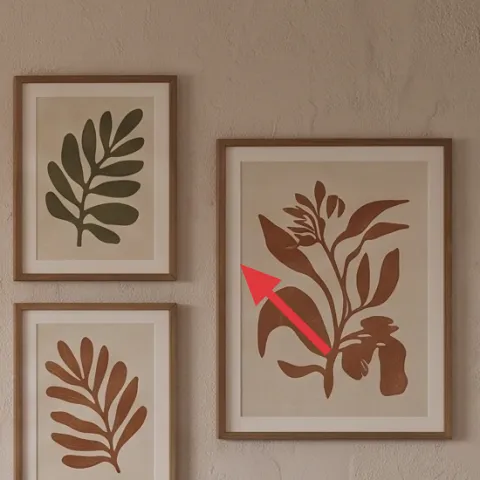 framed botanical print set