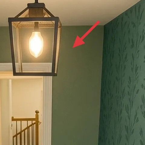 hanging lantern light fixture