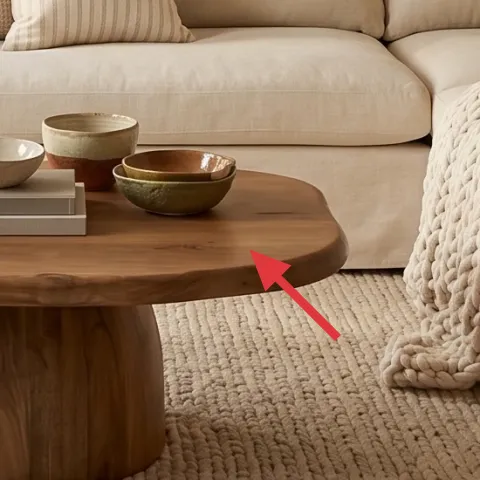 round coffee table
