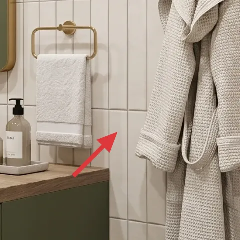 stacked hand towels