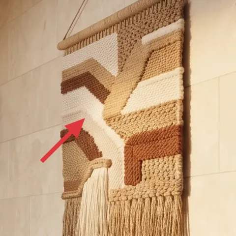 macrame wall hanging