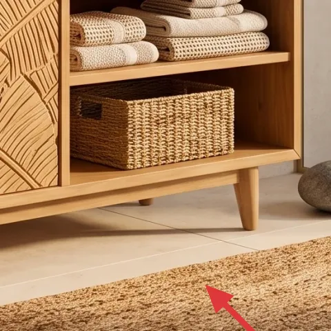 Beige area rug 5×7