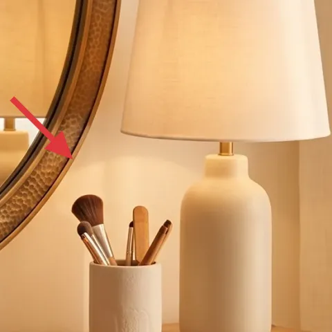 arched round mirror frame