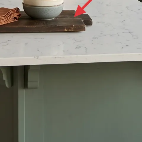 decorative jar-and-tray centerpiece set