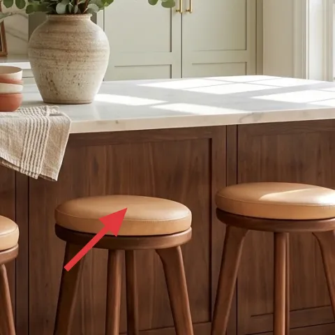 decorative ceramic bowl on island