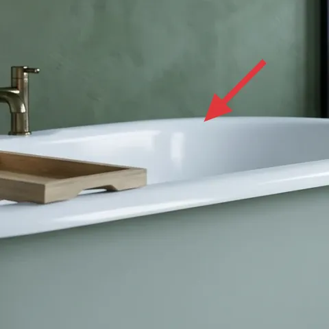 brass-gold faucet detail
