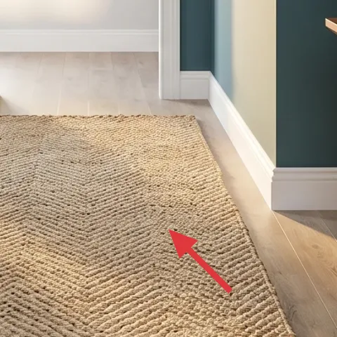 woven area rug