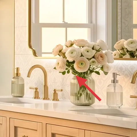 white flower bouquet in vase