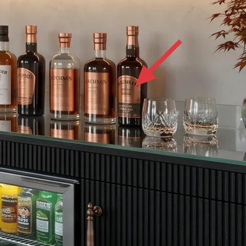 apothecary-style label set for bottles