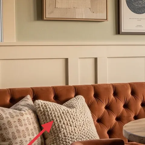 Sofa throw pillows