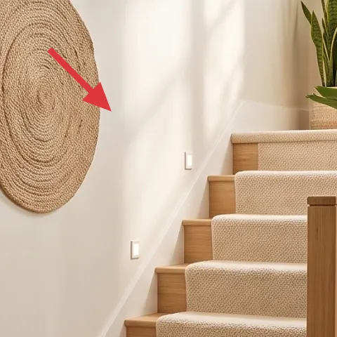 woven round wall decor