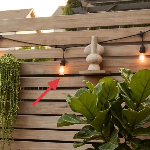 plug-in string light bulbs set