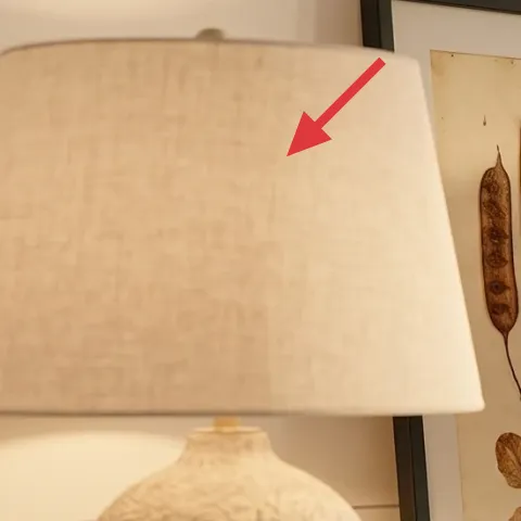 cream table lamp shade