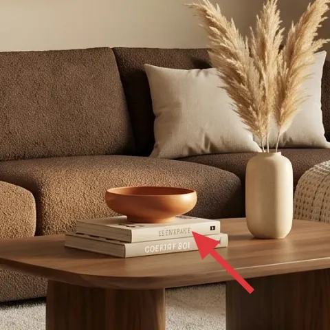 wood coffee table