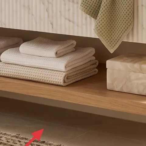 beige woven rug