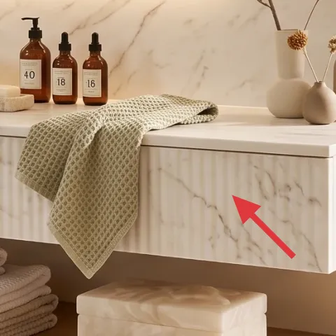 green waffle throw