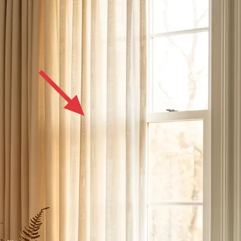 cream sheer curtains