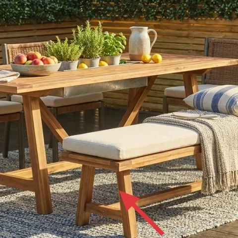 blue-and-cream area rug