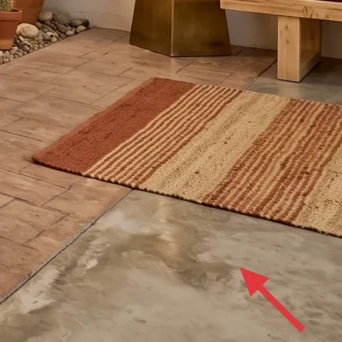 woven area rug