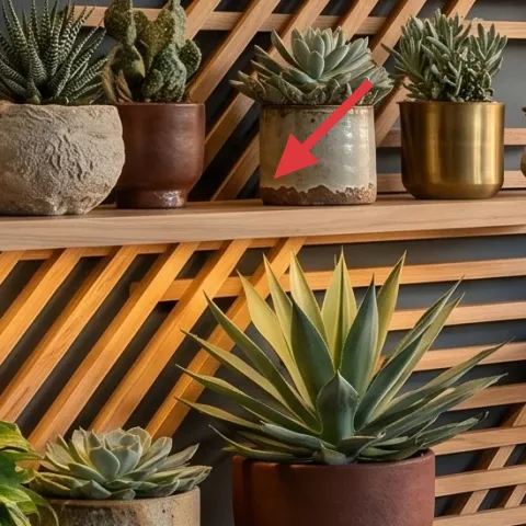 painted terracotta planter set