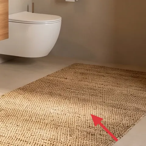 Woven runner rug