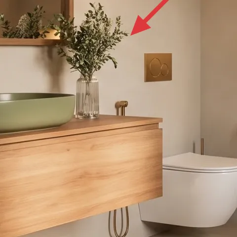 Potted plant on counter