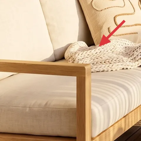 woven throw blanket