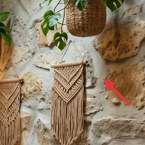 macramé wall hanging