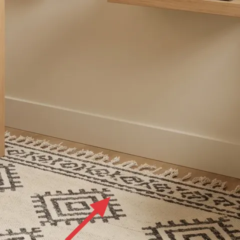 Patterned area rug