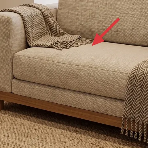 Throw blanket for the sofa