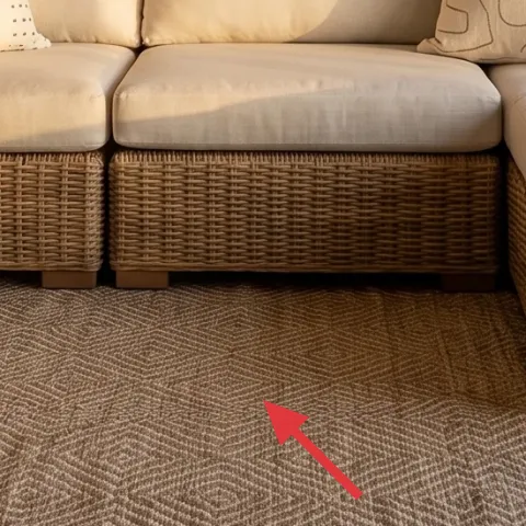 patterned area rug