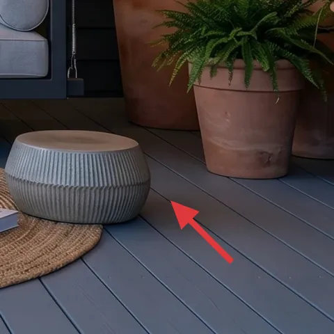 round upholstered stool