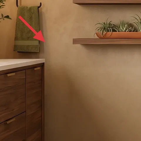 ceramic vase on counter