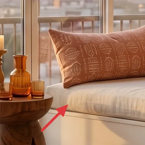 Wooden side table