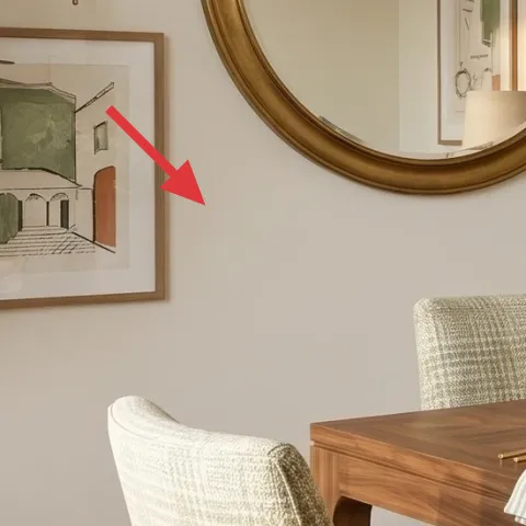 framed wall art print (left)