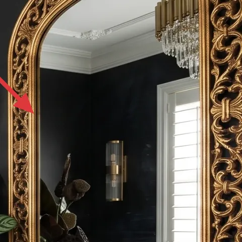 brass bathroom wall sconce