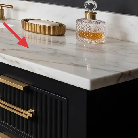 round decorative vanity tray