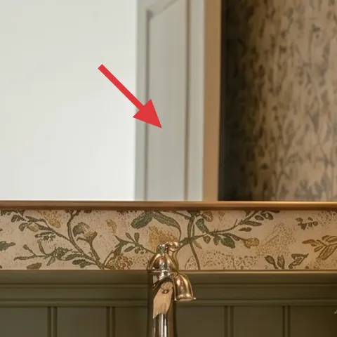 rectangular wall mirror