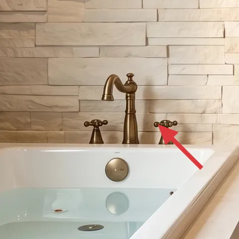 brass widespread faucet set