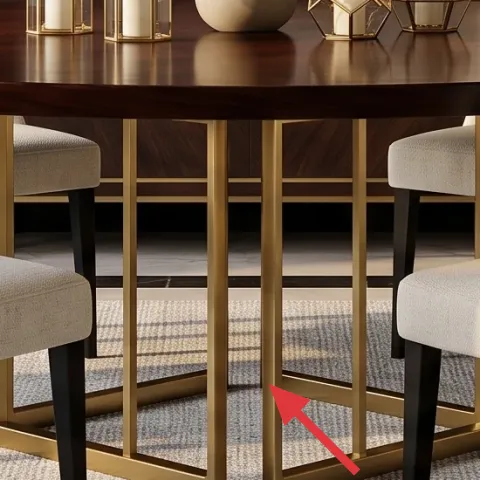 light gray patterned area rug