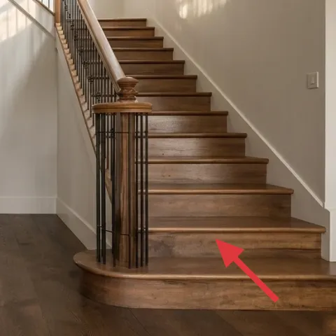 wood stair treads