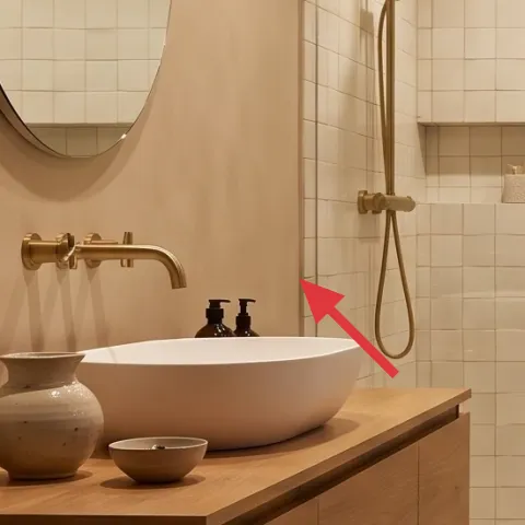 brass bathroom faucet